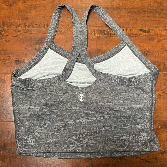 BORN PRIMITIVE Your Favorite Sports Bra Gray Size XL - Picture 2 of 9